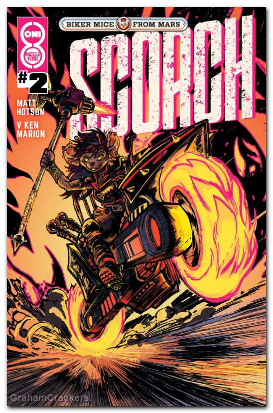 Biker Mice From Mars Scorch #2 (2026) cover b alpi variant