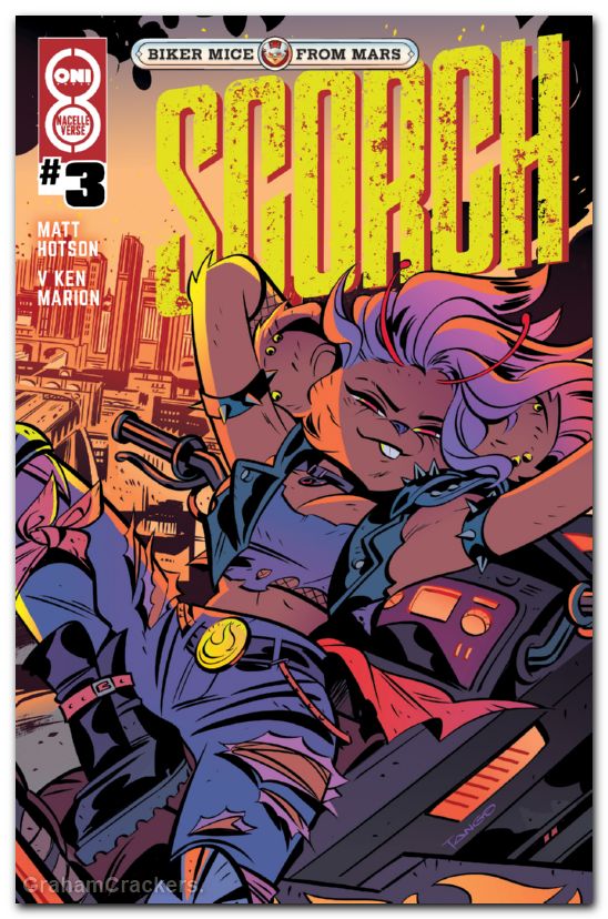 Biker Mice From Mars Scorch #3 (2026) cover a