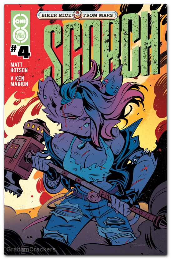 Biker Mice From Mars Scorch #4 (2026) cover a