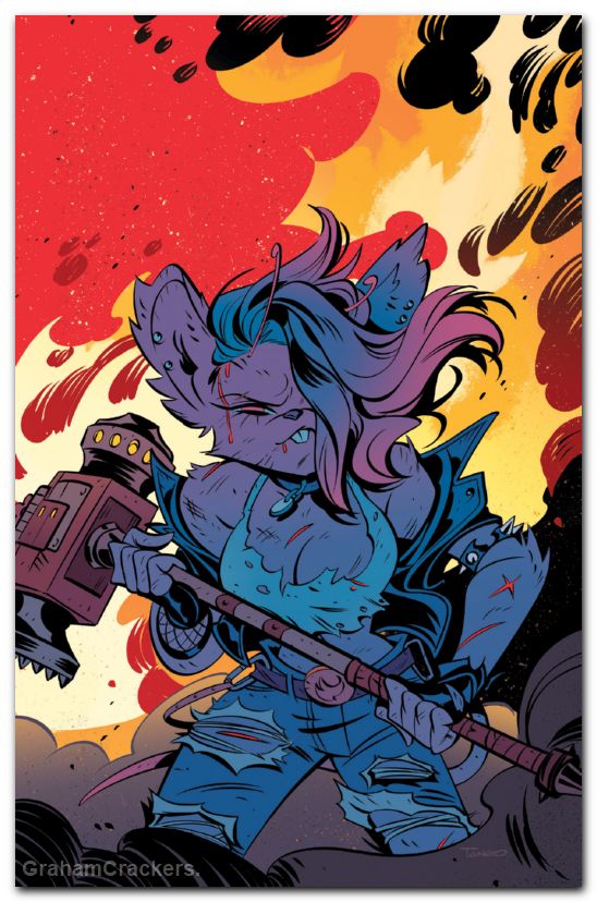 Biker Mice From Mars Scorch #4 (2026) cover c tango virgin variant