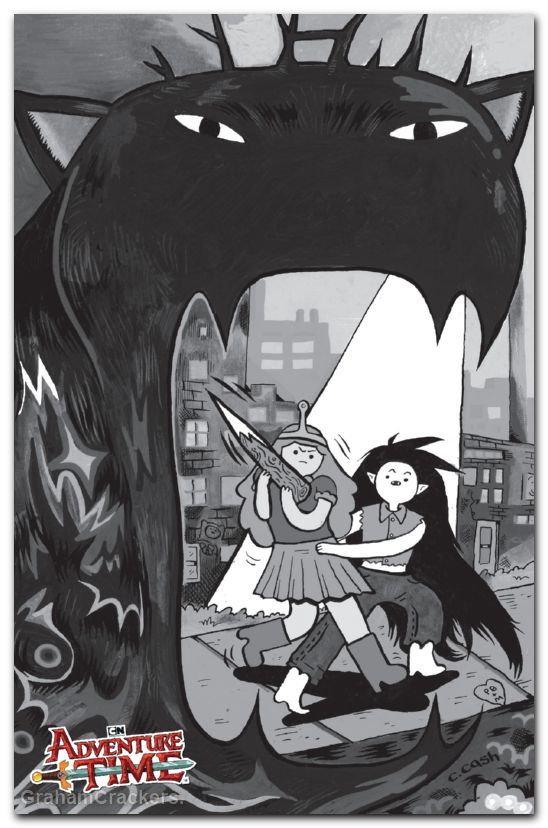 Adventure Time Bonnie The Vampire Hunter #1 (2026) cover d cash b&w variant
