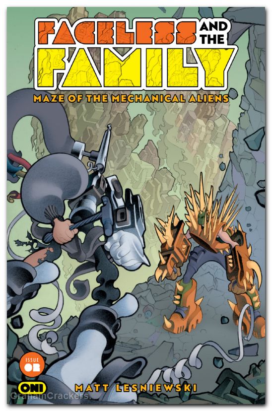Faceless And The Family Maze Of The Mechanical Aliens #2 (2026) cover a