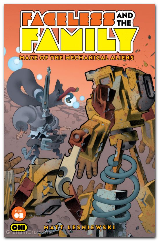 Faceless And The Family Maze Of The Mechanical Aliens #3 (2026) cover a