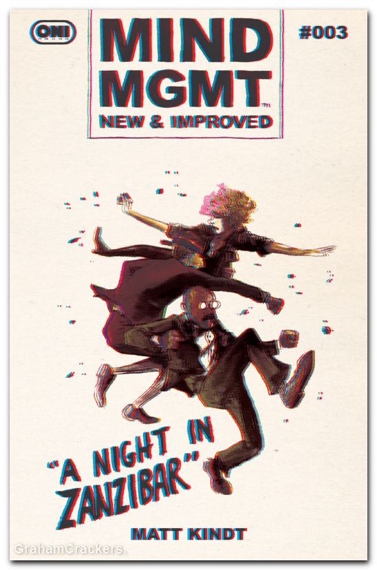 Mind Mgmt New And Improved #3 (2026) cover e kindt 3d variant