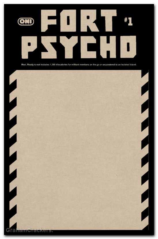 Fort Psycho #1 (2026) cover e blank sketch variant