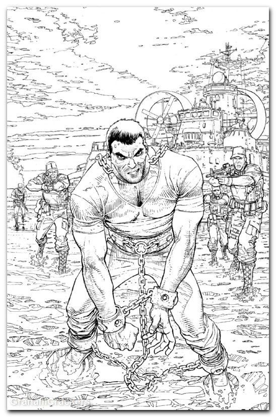 Fort Psycho #1 (2026) cover h weaver b&w variant