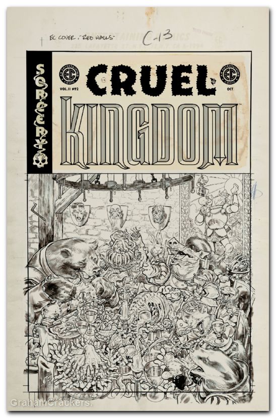 EC Cruel Kingdom #2 (2026) cover d fowler b&w artist edition variant
