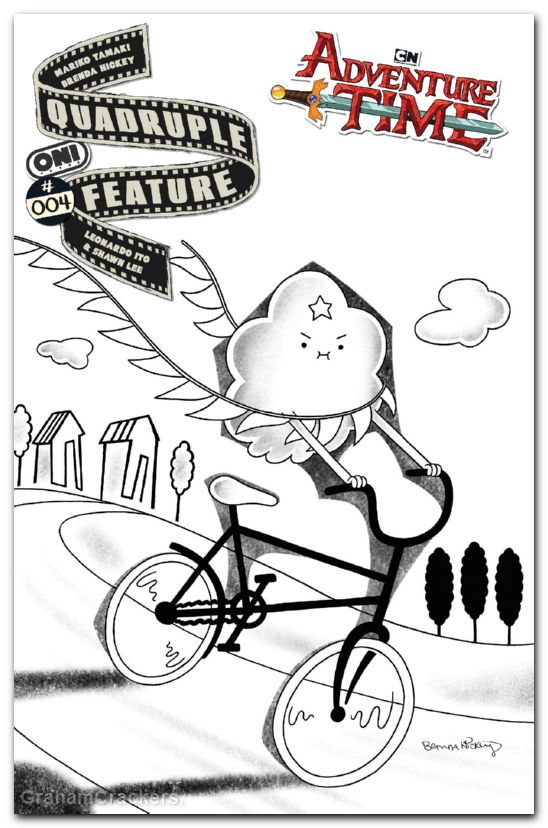Adventure Time Quadruple Feature #4 (2026) cover d hickey variant