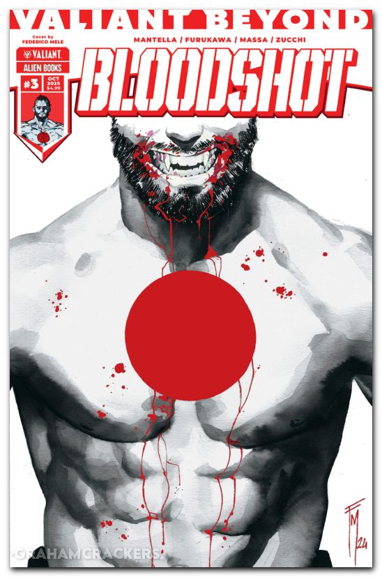 Valiant Beyond Bloodshot #3 (2025) cover b mele variant