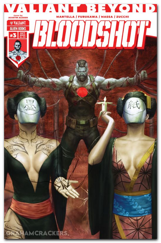 Valiant Beyond Bloodshot #3 (2025) cover c alessio variant