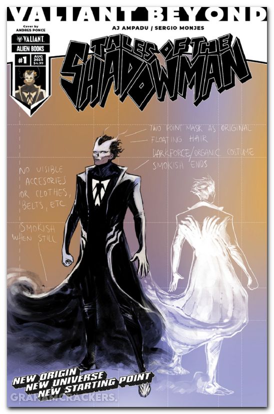 Valiant Beyond Tales Of The Shadowman #1 (2025) cover d ponce design variant