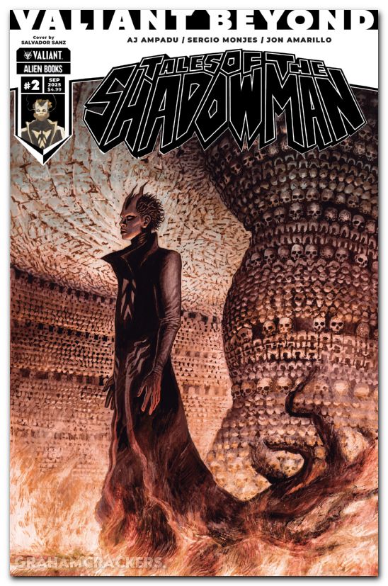 Valiant Beyond Tales Of The Shadowman #2 (2025) cover b sanz variant