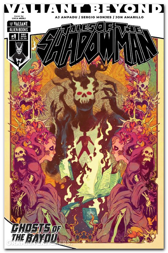 Valiant Beyond Tales Of The Shadowman #4 (2025) cover b merli variant