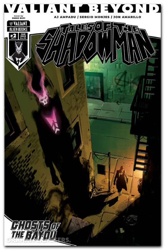 Valiant Beyond Tales Of The Shadowman #5 (2025) cover b bufi variant