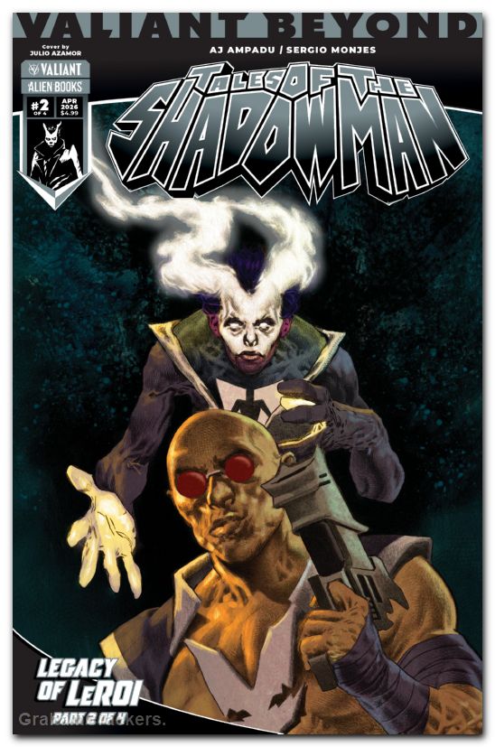 Valiant Beyond Tales Of The Shadowman #8 (2025) cover b azamor variant