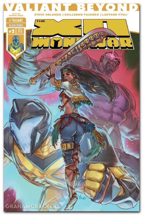 Valiant Beyond The X-O Manowar #2 (2025) cover b curzi variant