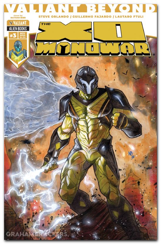 Valiant Beyond The X-O Manowar #3 (2025) cover a
