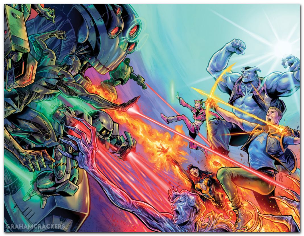 Valiant Beyond All-New Harbinger #1 (2025) cover f fajardo wraparound virgin variant