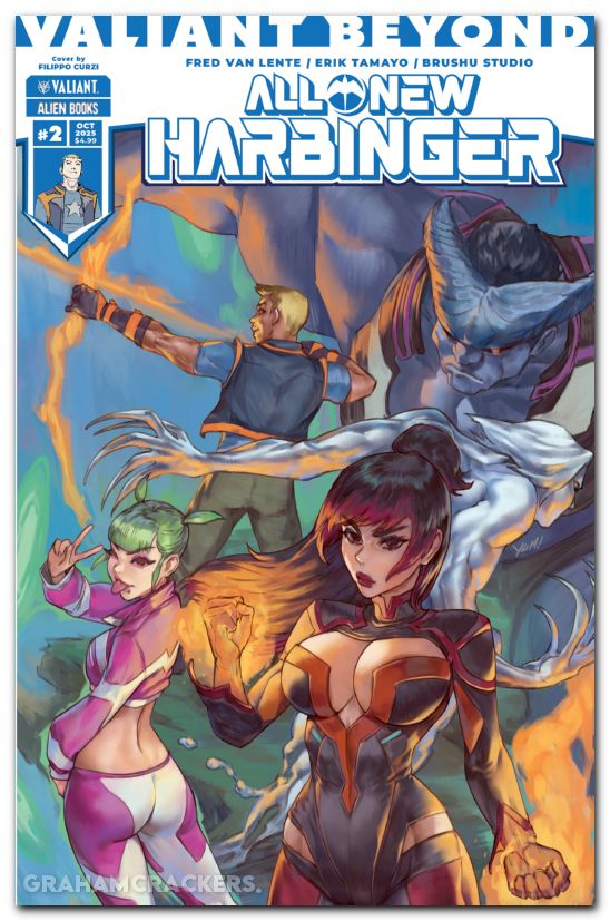 Valiant Beyond All-New Harbinger #2 (2025) cover a