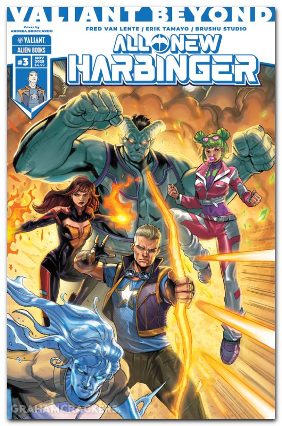 Valiant Beyond All-New Harbinger #3 (2025) cover a