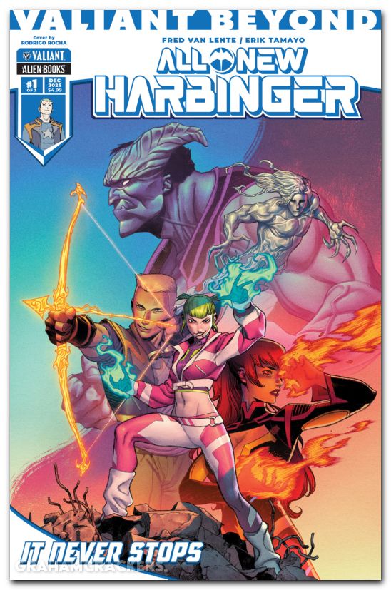 Valiant Beyond All-New Harbinger #4 (2025) cover a