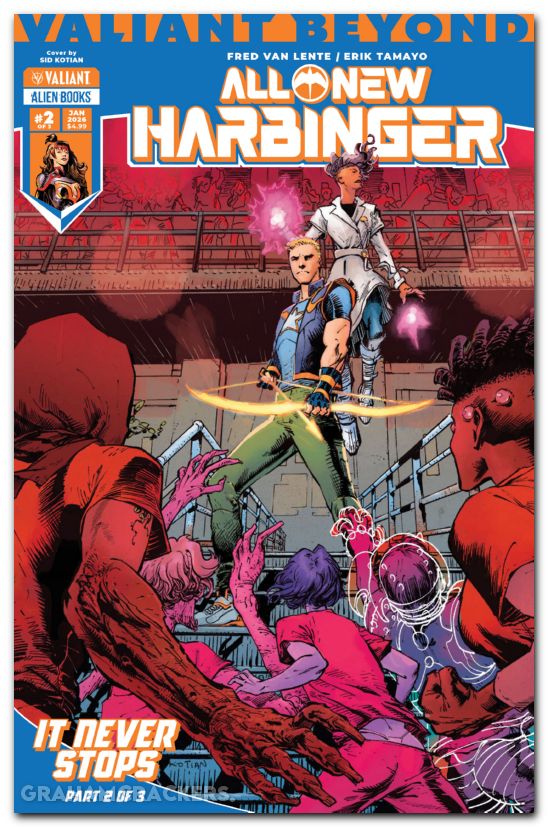 Valiant Beyond All-New Harbinger #5 (2025) cover b kotian variant