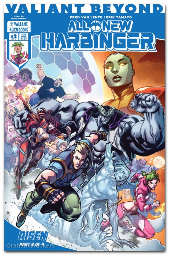 Valiant Beyond All-New Harbinger #8 (2025) cover a