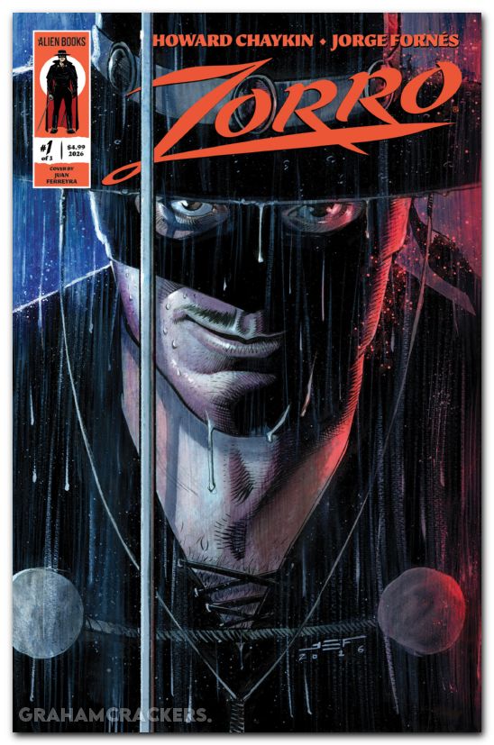 Zorro #1 (2026) cover c ferreyra variant