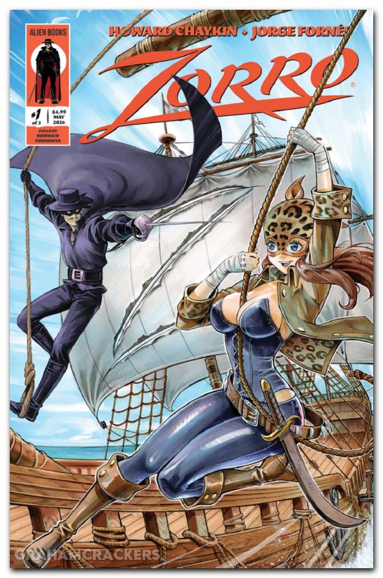Zorro #1 (2026) cover d yoshimiya variant