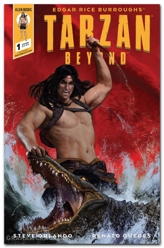 Tarzan Beyond #1 (2026) cover d noobovich variant