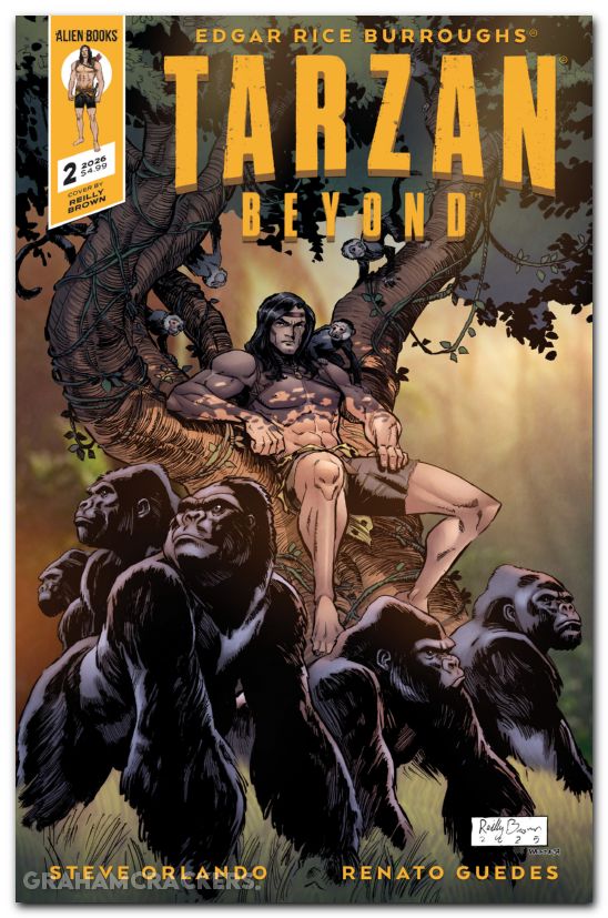 Tarzan Beyond #2 (2026) cover c brown variant