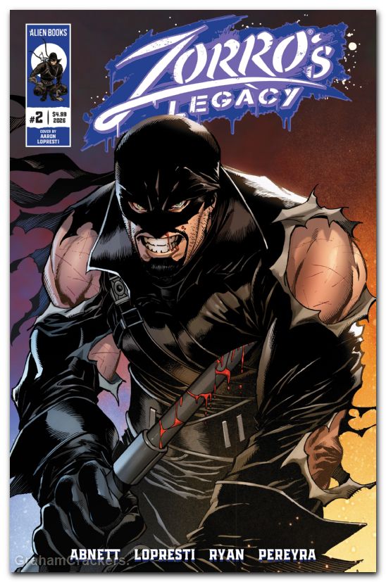 Zorros Legacy #2 (2026) cover a