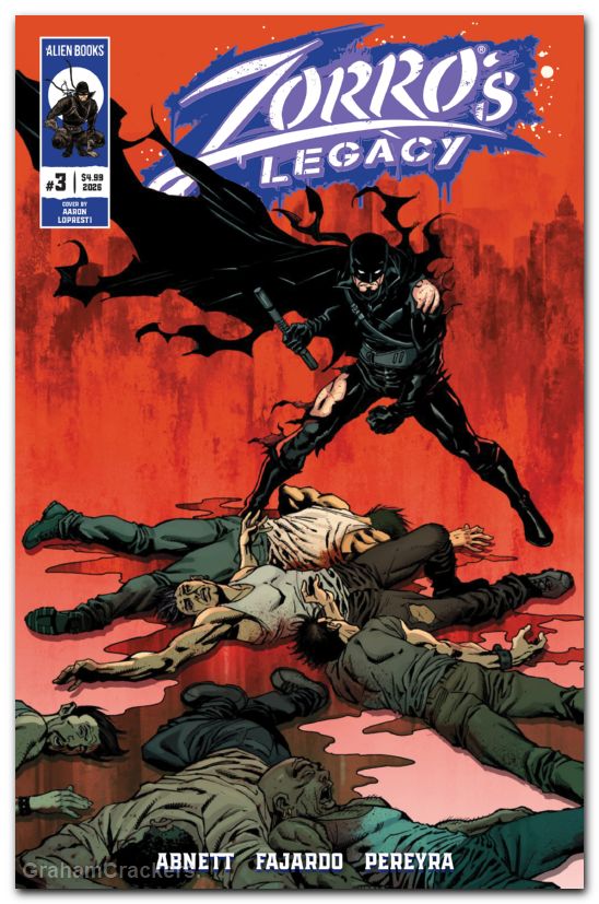 Zorros Legacy #3 (2026) cover a