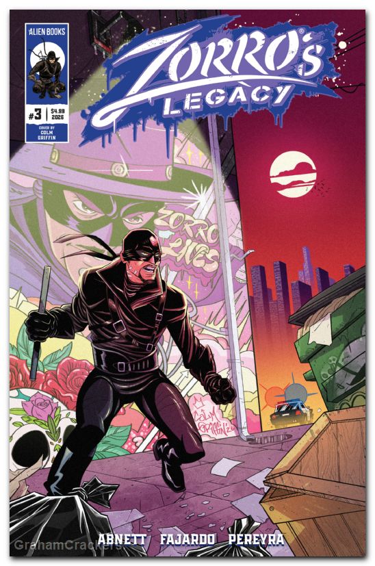 Zorros Legacy #3 (2026) cover b griffin variant