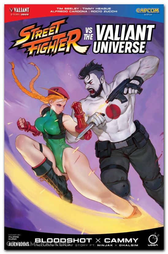 Street Fighter Vs The Valiant Universe Special