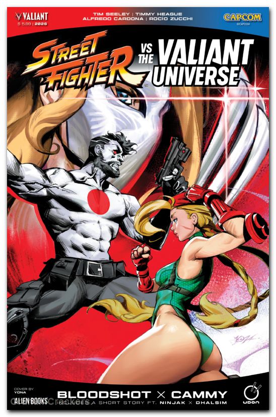 Street Fighter Vs The Valiant Universe Special #1 (2026) cover b yonas variant