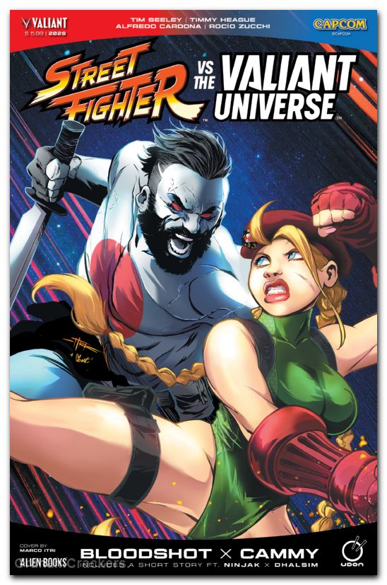 Street Fighter Vs The Valiant Universe Special #1 (2026) cover c itri variant