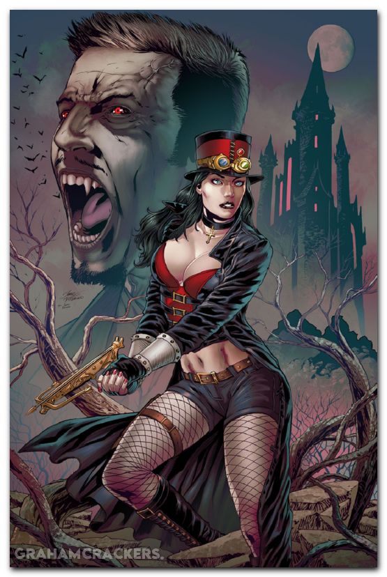 Van Helsing Throne Of Blood #1 (2025) cover b vitorino variant