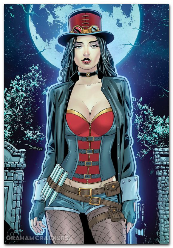 Van Helsing Throne Of Blood #1 (2025) cover d santacruz variant