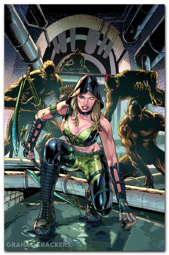 Robyn Hood Shadow Target #1 (2025) cover b vitorino variant