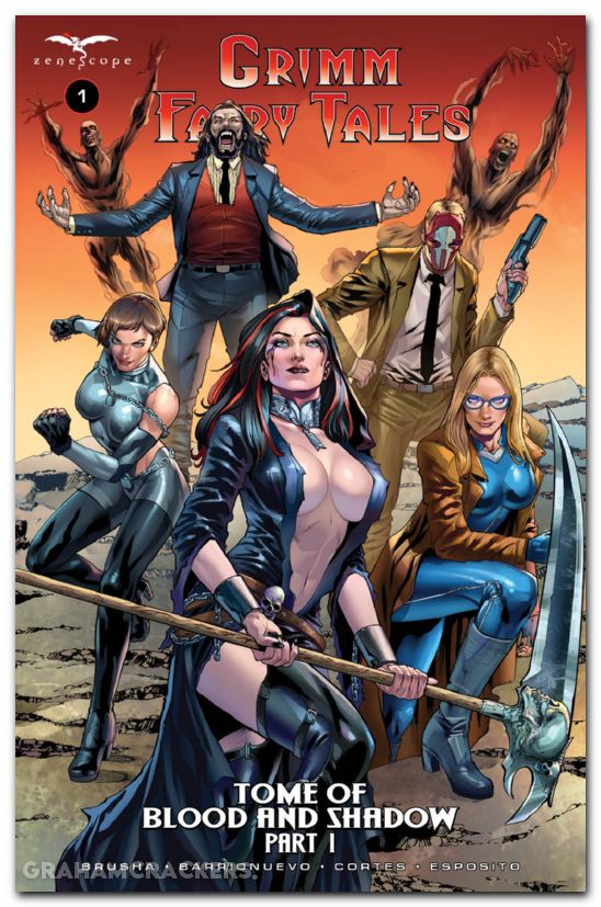 Grimm Fairy Tales #1 (2026) cover g vitorino connecting variant