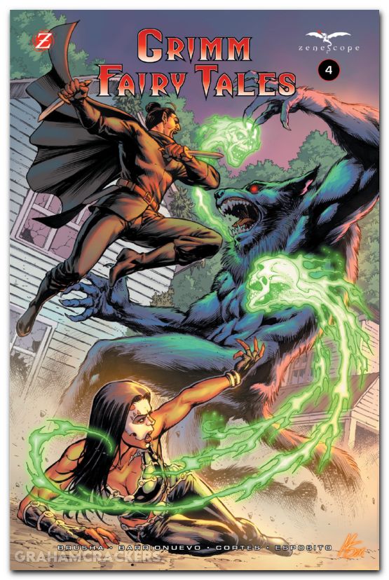 Grimm Fairy Tales #4 (2026) cover a