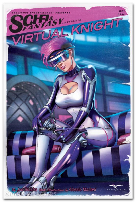 Sci-Fi And Fantasy Illustrated Virtual Knight #1 (2026) cover b