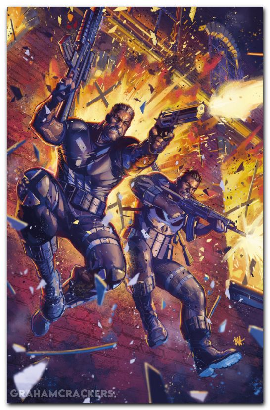 Marvel Knights Punisher #1 (2025) harvey virgin variant