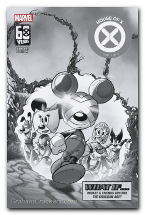 Amazing Spider-Man #63 (2022) dIppolito disney what if b&w variant