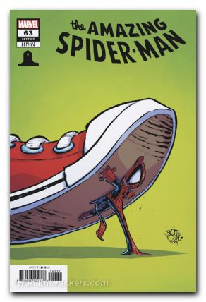 Amazing Spider-Man #63 (2022) young 8 deaths of spider-man variant