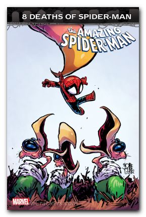 Amazing Spider-Man #64 (2022) young 8 deaths of spider-man variant