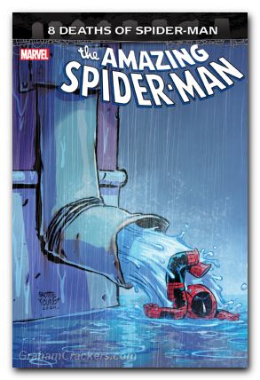 Amazing Spider-Man #66 (2022) young 8 deaths of spider-man variant