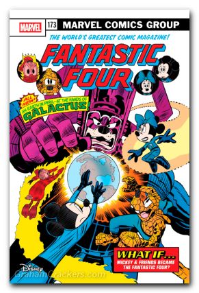 Fantastic Four #31 (2022) sciarrone disney what if fantastic four homage variant