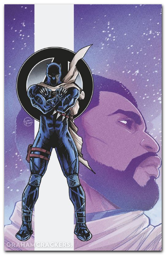 Avengers #28 (2023) vecchio black panther virgin variant